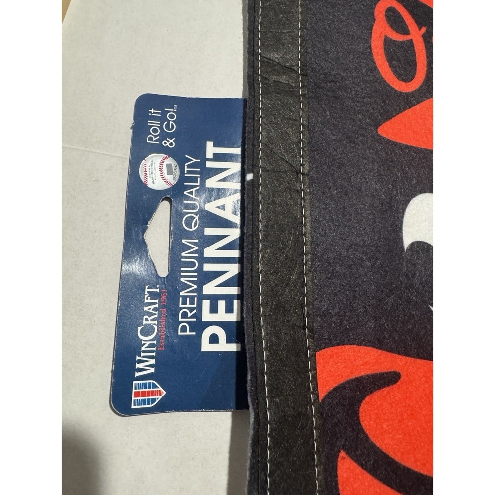 WinCraft‎ Brand MLB Baltimore Orioles Pennant Flag, NWT #T144 - Picture 5 of 6